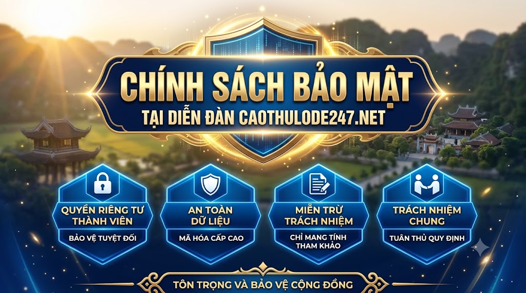 Chính sách bảo mật